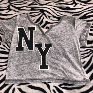 NY Crop Top T-Shirt
